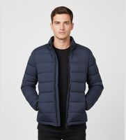 ecoalf para hombre mcmgajkberet0987w25-601 chaqueta beret azul xxl casual poliester reciclado sostenible