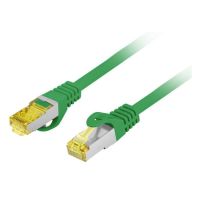 cable de red lanberg pcf6a-10cu cat6a sftp 05 m verde