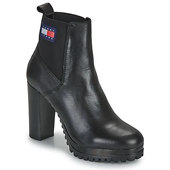 Tommy Jeans Botines Essentials High Heel Boot para mujer