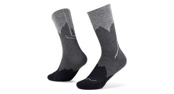 Calcetines buff merino lightweight crew lwc3 negro