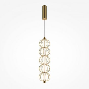 Lámpara colgante led golden cage (17w)