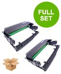compatible multipack ibm infoprint 1412 printer toner cartridges 2 pack -75p5712
