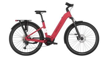 Bicicleta urbana electrica scott sub 30 wave shimano cues 10s 600 wh 700 mm verde azteca 2025