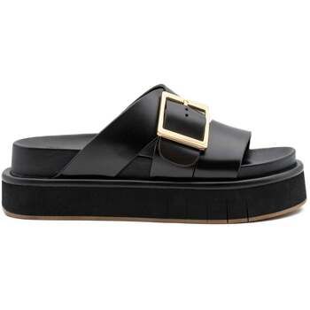 PALOMA BARCELÓ Chanclas DEMI COWHIDE BLACK para mujer