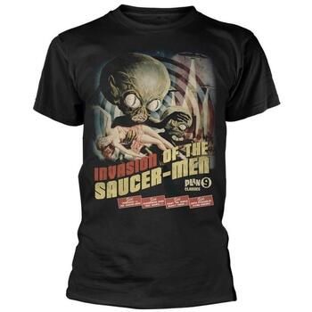 Plan 9 Camiseta Invasion Of The Saucer Men para hombre