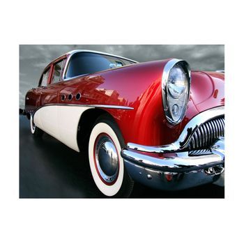 Papel Pintado 3d - Un Coche De Lujo Americano (250x193 Cm)