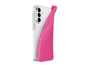 Funda móvil - CellularLine Chroma, Para Samsung Galaxy A27, Flexible, Rosa