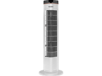 reacondicionado seminuevo muy bueno ventilador de torre - koenic ktf 725025 50w 3 velocidades temporizador blanco