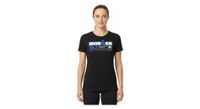 camiseta negra de manga corta ironman 70 3 zell am see para mujer