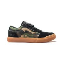 ride concepts youth vice flat mtb shoes - uk 2eu 35us 3 - camoblack