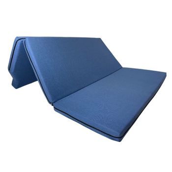Cama Para Camper Mercedes Viano Marco Polo - 5cm Grosor Con Hr Suave 20kg/m3 - Azul