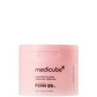 medicube pdrn pink collagen toning gel toner pad 70ea