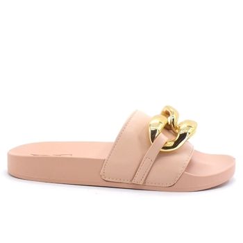Divine Follie Sandalias Ciabatta Catena Pink FL162 para mujer