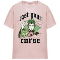 maleficent camiseta cast your curse para mujer