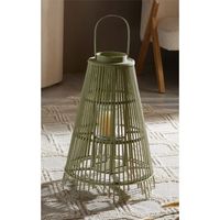 farol conic listones verde 59 cms 41dx59 cms