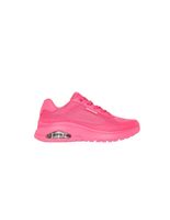 zapatillas skechers uno flex - spring on mujer rosa