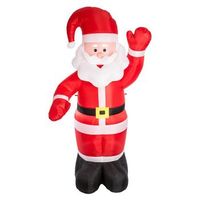 papa noel hinchable h180cm exterior - feeric lights  christmas