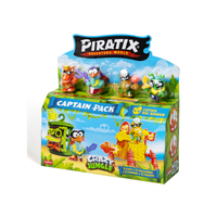 magicbox piratix crazy jungle r captain pack con figuras de la jungla