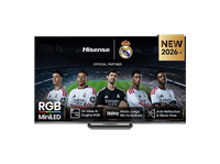 tv rgb mini led 65 - hisense 65ur8s uhd 4k hi-view ai engine rgb modo juego pantalla antirreflejos smart tv full ia gris carbon