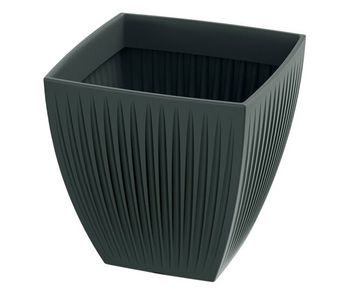 Maceta latia square midl ø60x58 antracita
