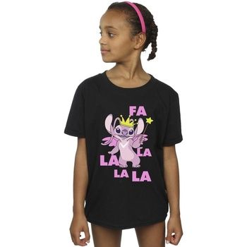 Disney Camiseta Angel Fa La La para niña