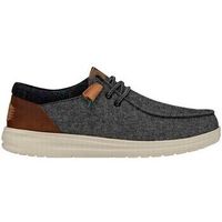 heydude zapatos blucher wally grip wool gris para hombre