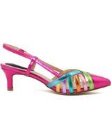 de marca inexistente sandalias fashion attitude fam9556 rosas con tiras multicolor pink