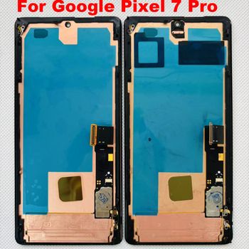 Pantalla LCD AMOLED Original de 6,7 pulgadas para Google Pixel 7 Pro, marco de pantalla 7A, Digitalizador de Panel táctil de 6,3 pulgadas para Google Pixel 7 Pixel7 LCD
