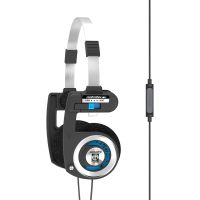 koss porta pro auriculares con microfono negros