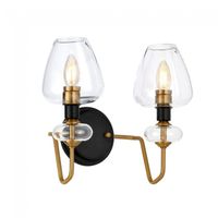 aplique de pared armand 2 luces