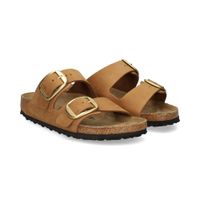 birkenstock sandalias planas mujer - marron talla 40n