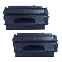 compatible multipack hp laserjet 3392 mfp printer toner cartridges 2 pack -q5949x