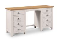 richmond twin pedestal dressing table