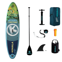 tabla de paddle surf hinchable kohala start vector 106 - pack iniciacion y travesia