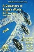 a dictionary of english words  phrases english-spanish  diccio nari