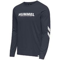 hummel camiseta manga larga t-shirt manches longues bleu marine para hombre