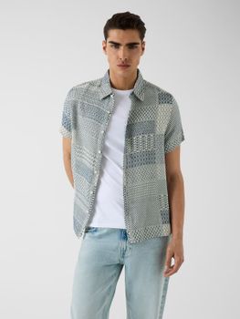 Camisa Jacquard