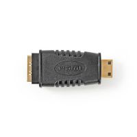 adaptador hdmi nedis cvgb34906bk hembra a mini hdmi macho negro