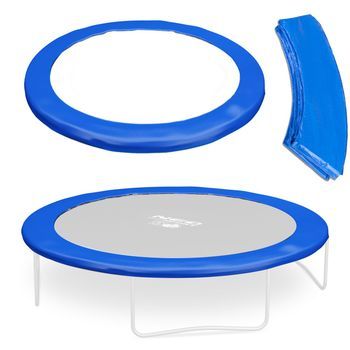 Cubierta De Resorte Para Trampolín De Pvc Neo-sport De 252 Cm Y 8 Pies