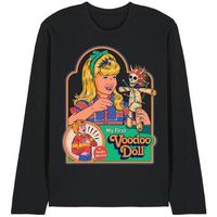 steven rhodes camiseta manga larga my first voodoo doll para mujer