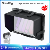 jaula smallrig para ipad mini 6  a17 pro con capucha solar de velcro desmontable compatible con manijas de liberacion rapida -md5058