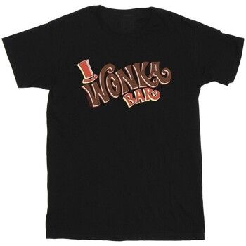 Willy Wonka Camiseta Bar Logo para niña