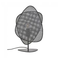 lampara de mesa screen cannage noir