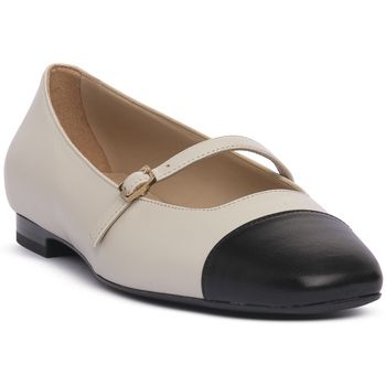 Frau Bailarinas NAPPA NERO CREAM para mujer