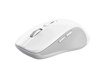 Ratón inalámbrico - Trust Ferro, Inalámbrico, 3200 dpi, 9 botones, Blanco