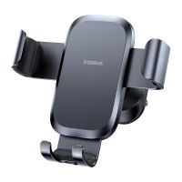 baseus bs-cm049 soporte para coche con gravedad y montaje en salida de aire rotacion de 360 para telefono movil de 47