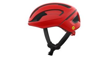 Casco de carretera poc omne air mips rojo