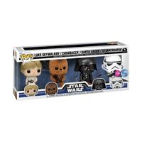 funko pop star wars blister 4 figuras