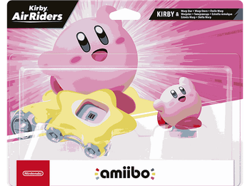 Figura Amiibo - Kirby y estrella remolque (Nintendo)
