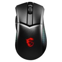 msi clutch gm51 lightweight wireless raton gaming optico rgb 26000 dpi negro